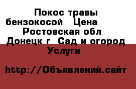 Покос травы бензокосой › Цена ­ 300 - Ростовская обл., Донецк г. Сад и огород » Услуги   